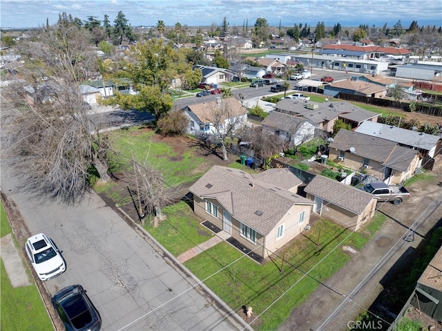 birds eye view of property featuring a residential view