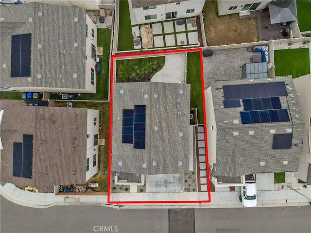 34720 Mustang Ln, Fallbrook, CA 92028 - aerial view of property and surrounding area featuring property boundaries highlighted
