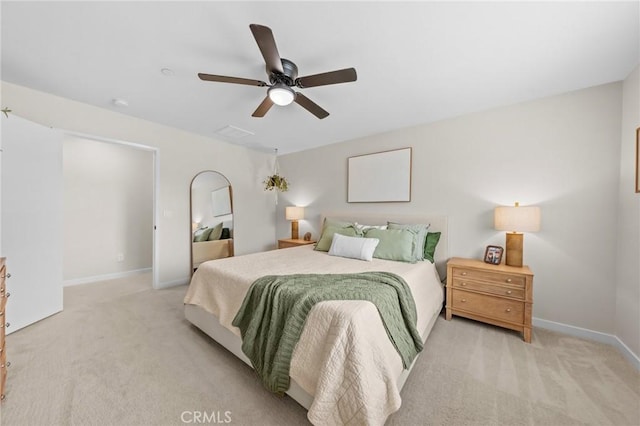 34720 Mustang Ln, Fallbrook, CA 92028 - bedroom featuring carpet and ceiling fan