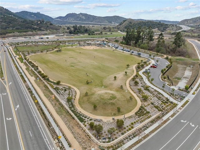 34720 Mustang Ln, Fallbrook, CA 92028 - view of property location featuring a mountainous background and a main thoroughfare