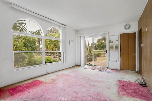 empty room featuring carpet floors