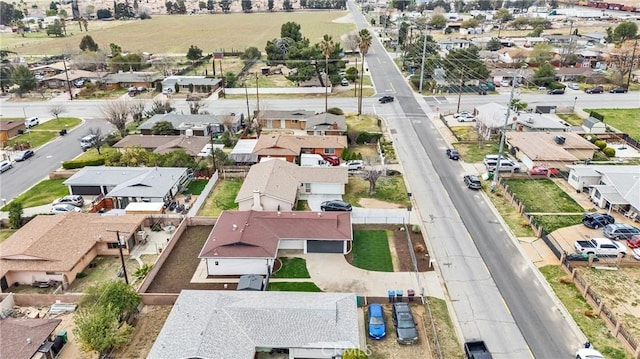 birds eye view of property featuring a residential view