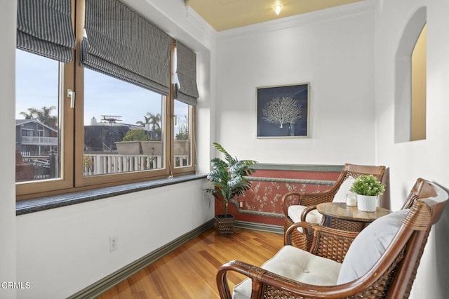 sunroom featuring a wealth of natural light