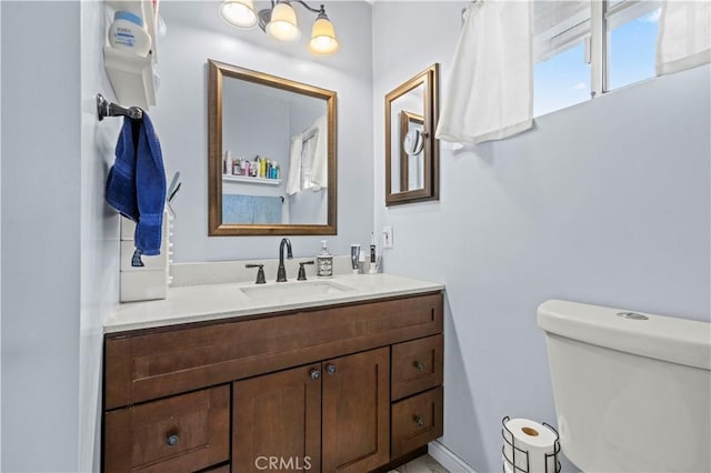3104 Altura Ave, La Crescenta, CA 91214 - bathroom with vanity and toilet