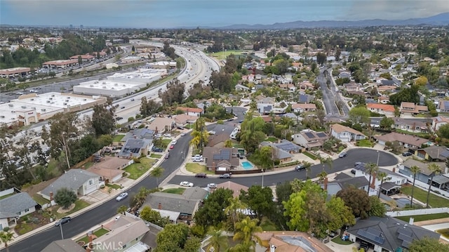 drone / aerial view featuring a residential view