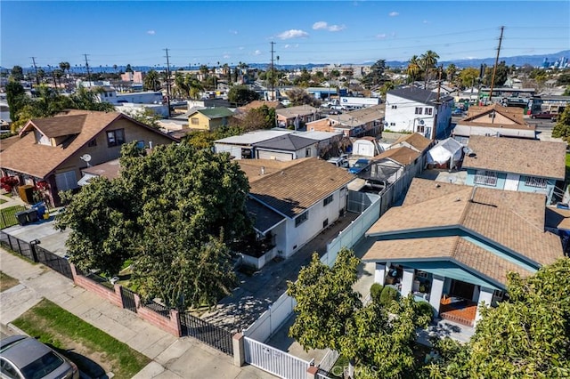 birds eye view of property featuring a residential view