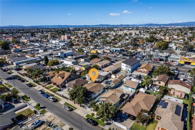 birds eye view of property featuring a residential view