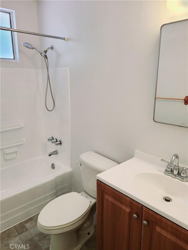 1311 E Olive St, Colton, CA 92324 - full bath featuring toilet, bathing tub / shower combination, and vanity