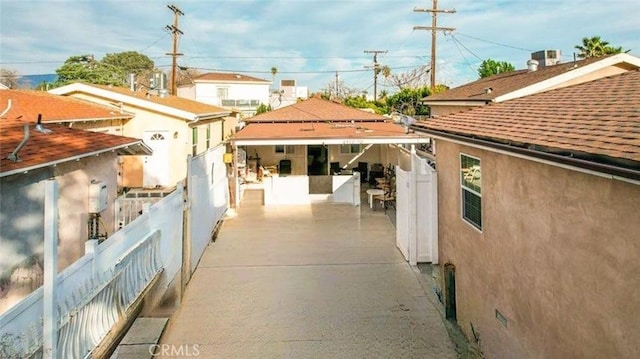 view of patio / terrace with fence