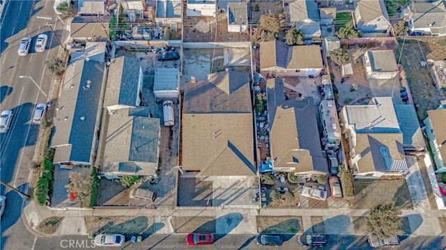 birds eye view of property featuring a residential view