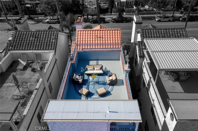 bird's eye view