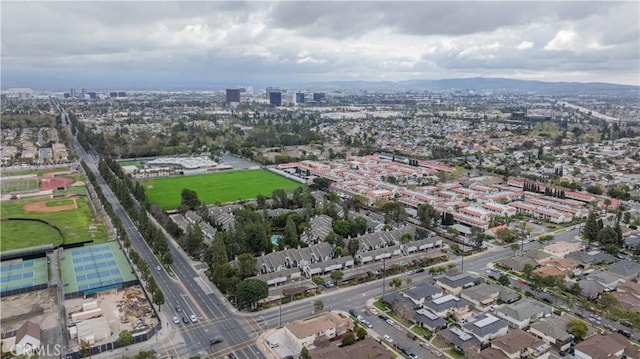 aerial view