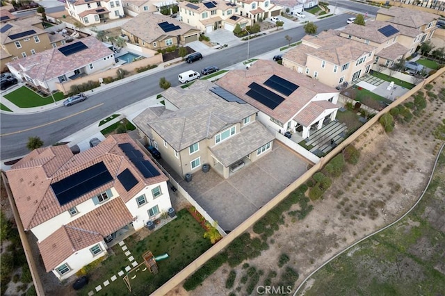 birds eye view of property featuring a residential view