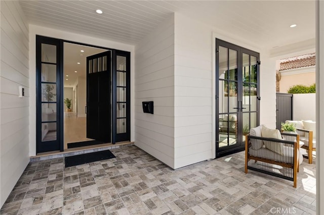 1820 9th St, Manhattan Beach, CA 90266 - property entrance with french doors