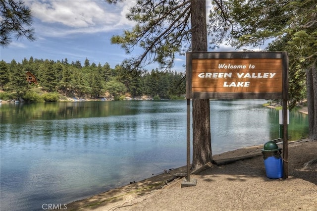 33492 Wild Rose Dr, Green Valley Lake, CA 92341 - view of water feature