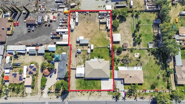 birds eye view of property featuring a residential view