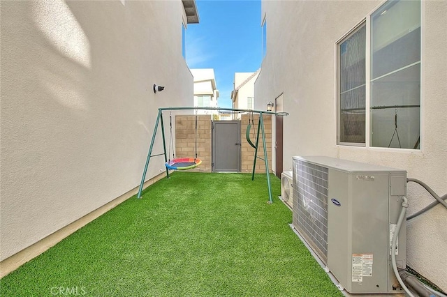 114 Source, Irvine, CA 92618 - view of yard featuring a cooling unit