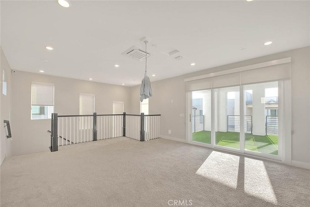 114 Source, Irvine, CA 92618 - carpeted spare room featuring healthy amount of natural light and recessed lighting
