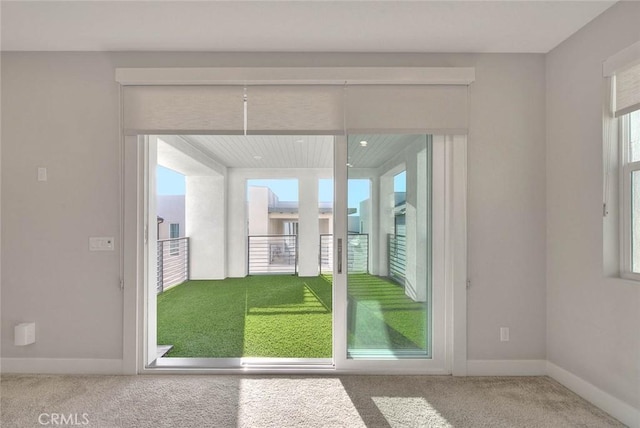 114 Source, Irvine, CA 92618 - entryway featuring carpet and baseboards