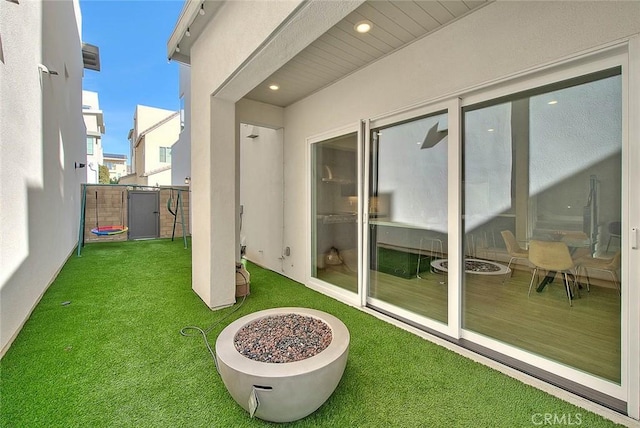 114 Source, Irvine, CA 92618 - view of yard