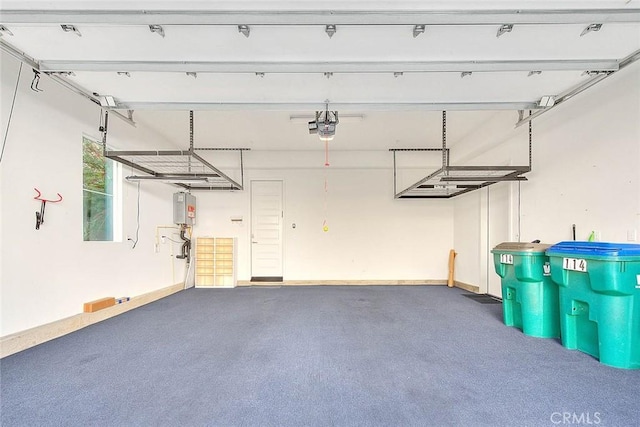 114 Source, Irvine, CA 92618 - garage with a garage door opener and water heater