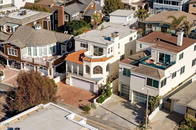 birds eye view of property featuring a residential view