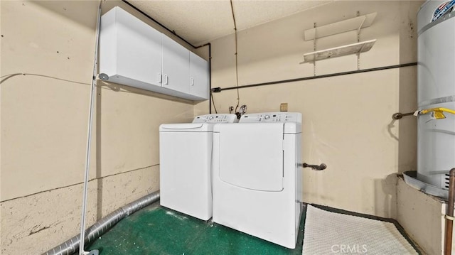 laundry room with cabinet space and independent washer and dryer