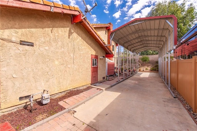exterior space
