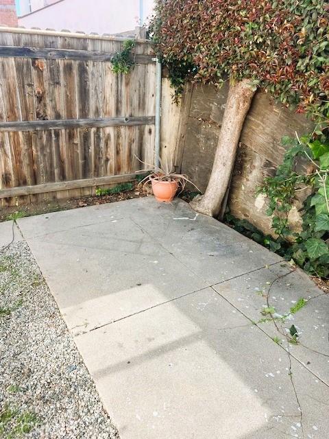 view of patio / terrace with fence