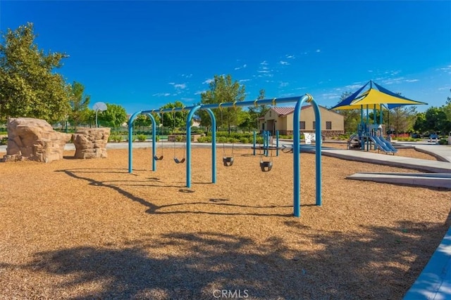 view of community playground