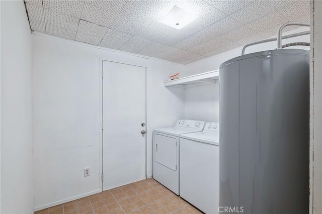 laundry room with laundry area and separate washer and dryer