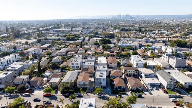 bird's eye view featuring a residential view