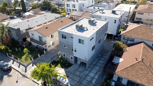 bird's eye view featuring a residential view