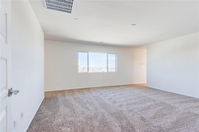 12990 Campbell Ct, Hesperia, CA 92344 - empty room with carpet floors, visible vents, and baseboards
