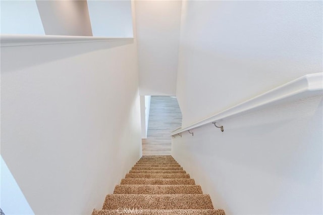 12990 Campbell Ct, Hesperia, CA 92344 - staircase featuring wood finished floors