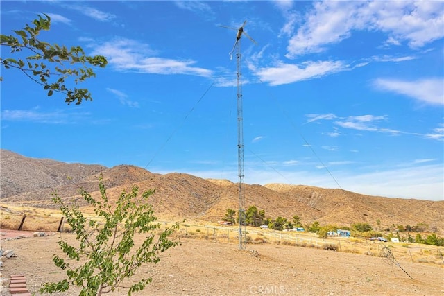 view of mountain feature