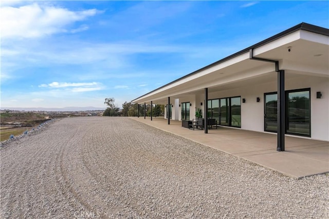 exterior space featuring a patio