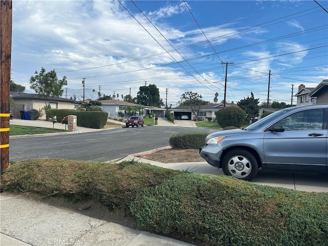 view of road