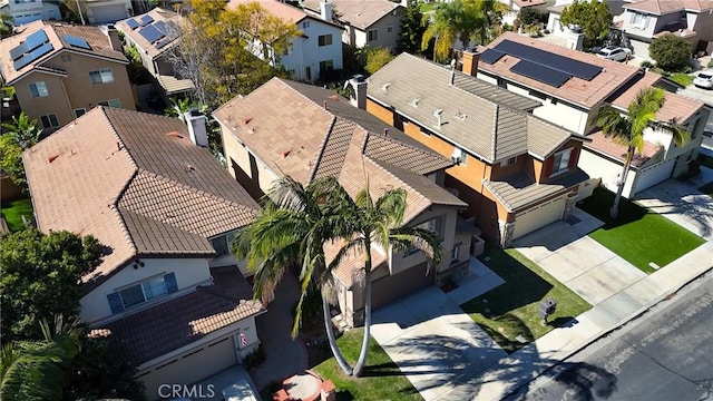 drone / aerial view featuring a residential view