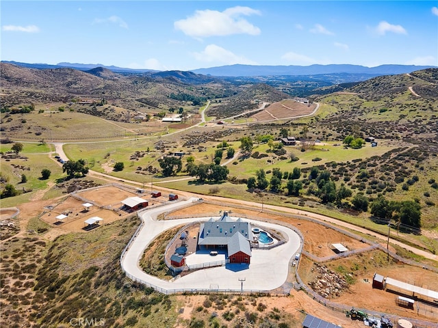 33210 Crown Valley Rd, Temecula, CA 92592 - aerial view of mountains