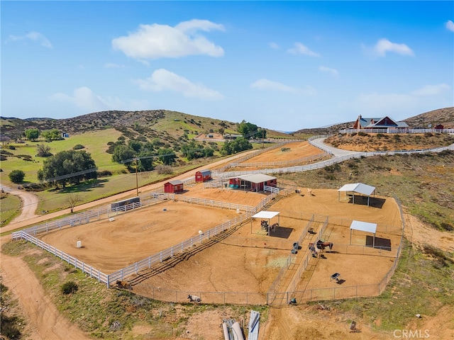 33210 Crown Valley Rd, Temecula, CA 92592 - aerial view of sparsely populated area featuring a mountain backdrop