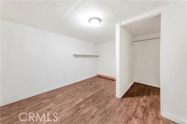 washroom featuring wood finished floors