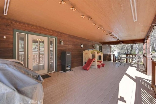 view of deck