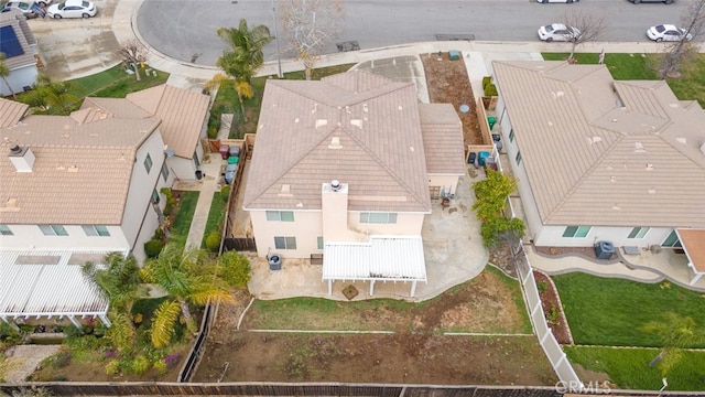 birds eye view of property featuring a residential view