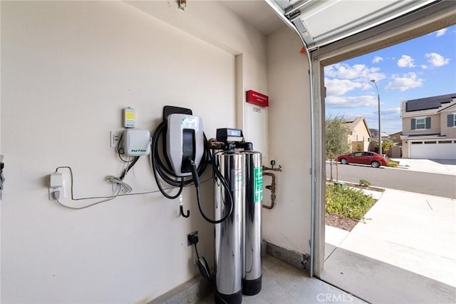 view of utility room