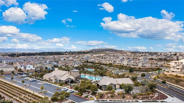 bird's eye view featuring a residential view