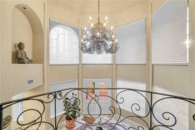 22537 N Summit Ridge Cir, Chatsworth, CA 91311 - detailed view of a chandelier