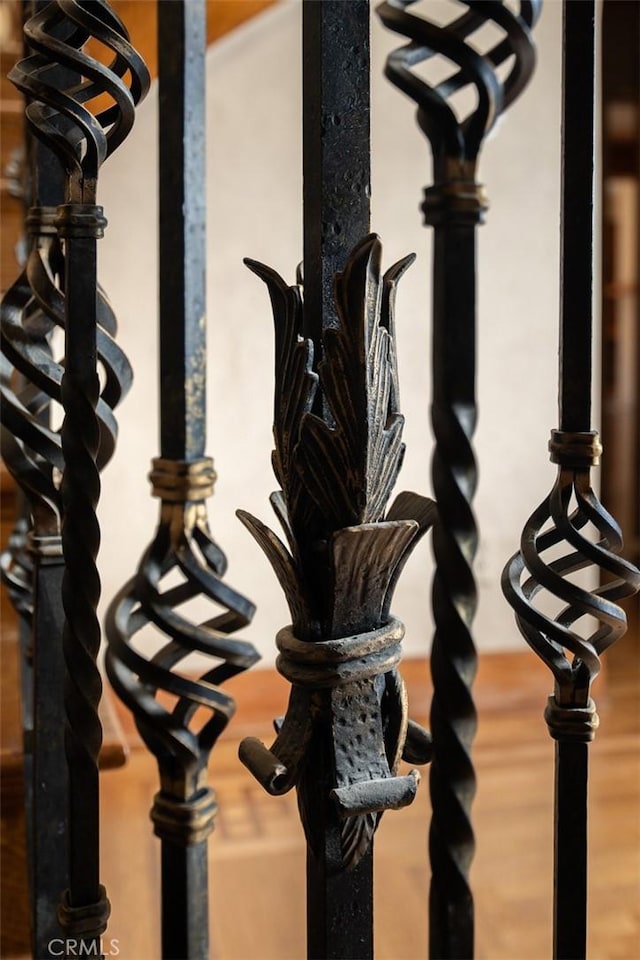 view of room details