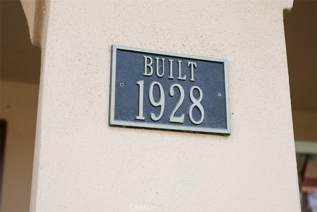 exterior details featuring stucco siding