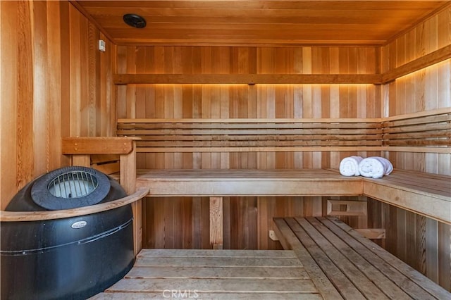 view of sauna / steam room